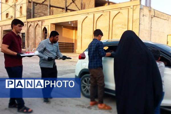 ایستگاه صلواتی به‌مناسب سالگرد شهدای خدمت در شهرستان باشت