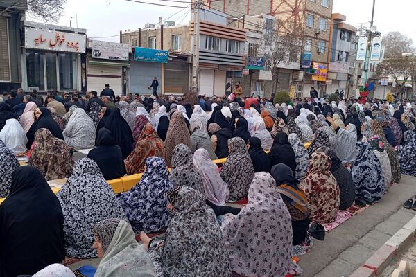 نماز عید فطر در شهرستان قروه