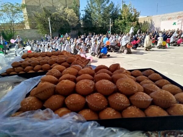 جشنواره روز جهانی کودک در دبستان شهید نجفی فدافن