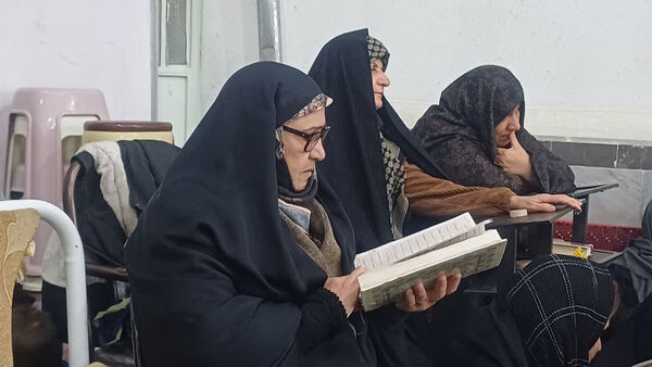 آیین افتتاح موسسه قرآنی کریمه آل احمد در شهر کهک