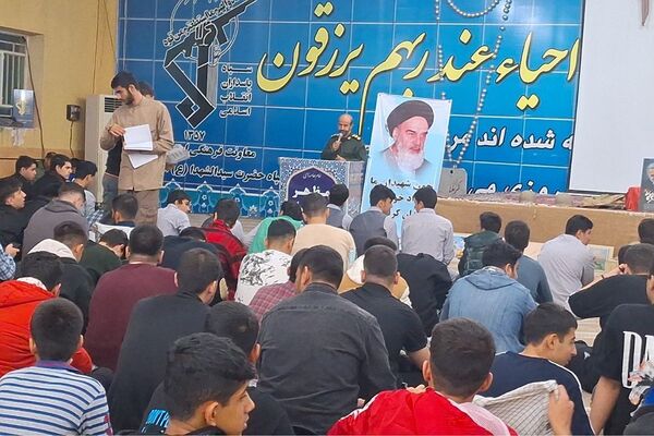 افتتاحیه اردوی راهیان نور پسران در پادگان شهید رستگاری اندیمشک 