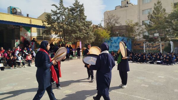 المپیاد ورزشی درون مدرسه‌ای در دبیرستان عطیه