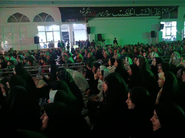نمایش آیینی یاس نبوی در امامزاده سید حمزه (ع) کاشمر
