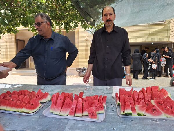 مراسم عاشورای حسینی در انگورستان ملک اصفهان