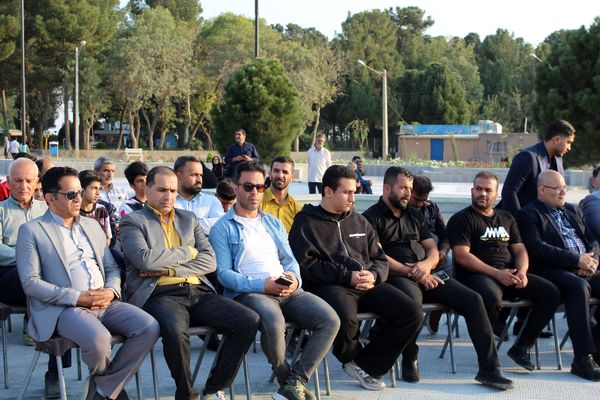 بیست و پنجمین سالگرد پهلوان یعقوبعلی شورورزی در آرامگاه مشاهیر نیشابور 