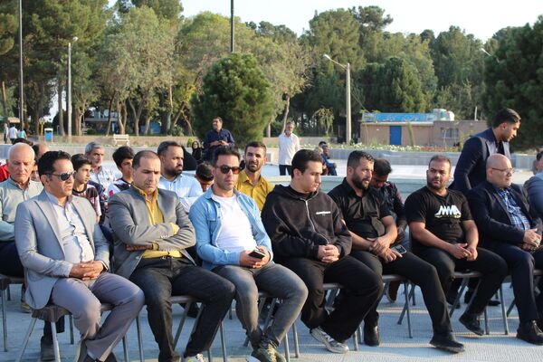 بیست و پنجمین سالگرد پهلوان یعقوبعلی شورورزی در آرامگاه مشاهیر نیشابور 