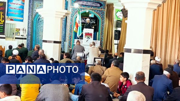 نماز عبادی سیاسی جمعه در شهرستان خلیل آباد 