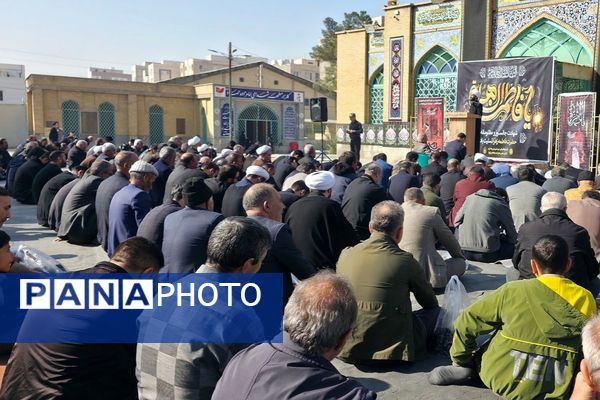 برگزاری آیین سوگواری شهادت حضرت زهرا(س) در رباط‌کریم