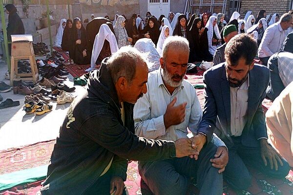 نماز عید سعید قربان در مسجد جامع شهر بار نیشابور