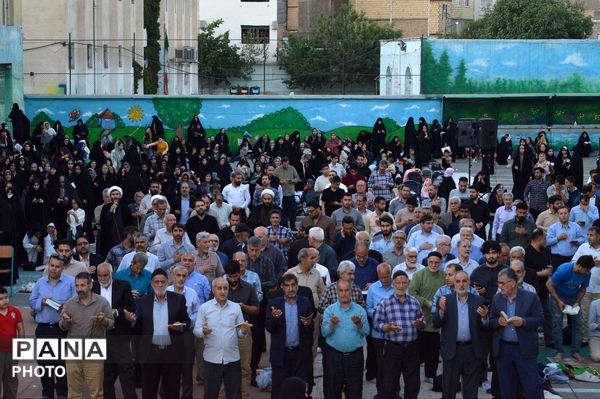 مراسم طلب آمرزش در روز عرفه، از زبان امام حسین «ع» در شهر فردوسیه 