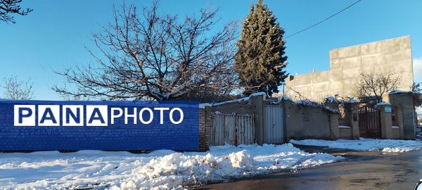 اولین بارش برف در سال ۱۴۰۳  در نیشابور