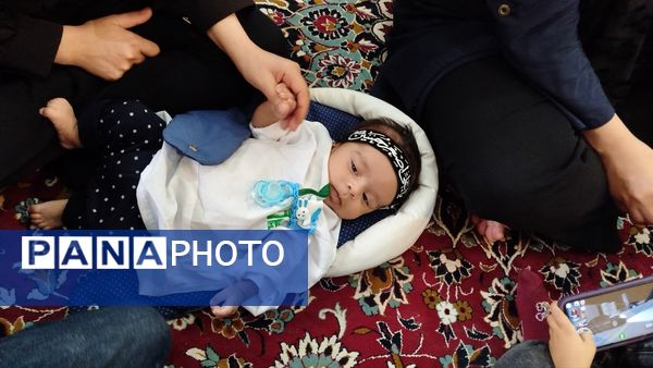 آیین شیرخوارگان حسینی در نخستین روز محرم در مساجد  نیشابور و شهر بار