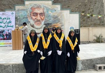 مانور یاوران‌انقلاب پیشتازان‌مقاومت در شهرستان بشاگرد