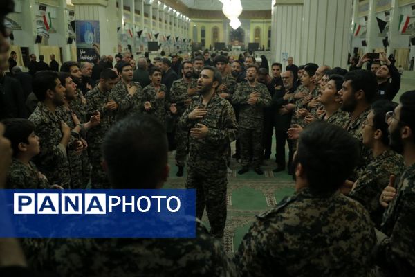 مراسم بزرگداشت شهدای اقتدار