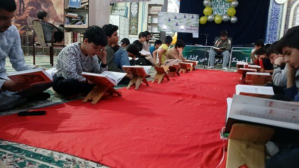  اعتکاف دانش‌آموزی در شهرستان بن