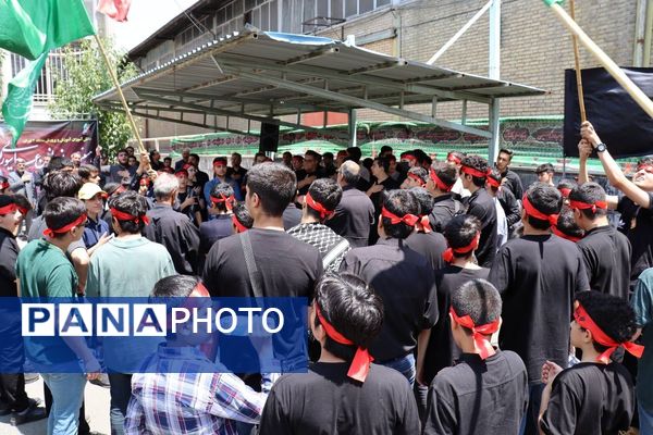 تجمع هیأت دانش‌آموزی منطقه ۲ در دهه اول محرم 