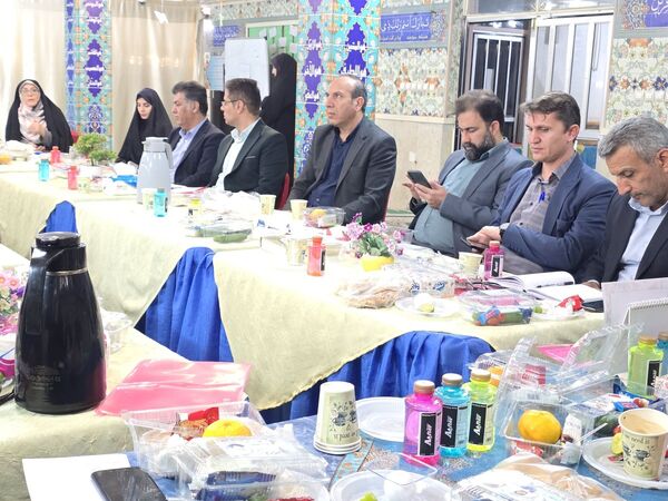 جلسه ستاد امور شاهد آموزش و پرورش ناحیه یک کرج  