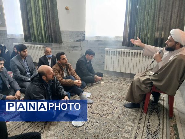 دعای ندبه در مدرسه حضرت زهرا (س) نیر