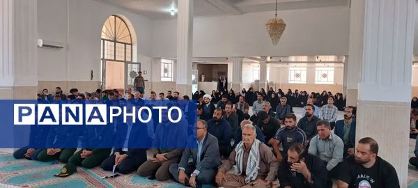 برگزاری مراسم چهلم شهدای خدمت 