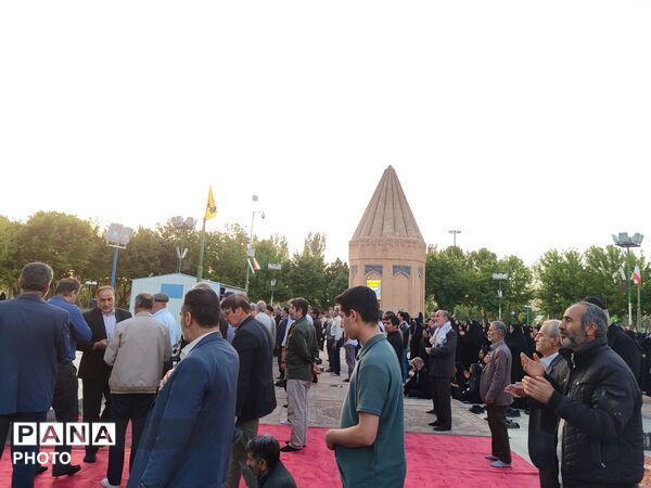 دعای پر فیض عرفه و مناجات عاشقانه امام حسین«؏» در آستان مقدس حضرت حقوق نبی«؏»