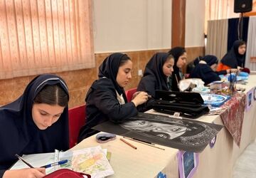 آغاز جشن خلاقیت دانش‌آموزان؛ افتتاح مسابقات فرهنگی‌هنری «امید فردا» در گل‌های نمونه ورامین