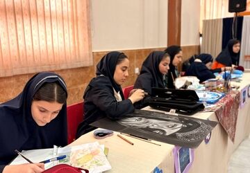 آغاز جشن خلاقیت دانش‌آموزان؛ افتتاح مسابقات فرهنگی‌هنری «امید فردا» در گل‌های نمونه ورامین