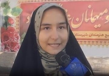 برپایی موکب شهید آوینی در گلزار شهدای چادگان
