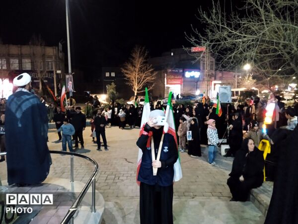  تجمع بزرگ مردم غیور و خونخواه شهرستان نیشابور