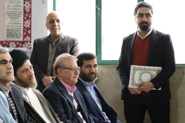 آیین خشت‌گذاری مدرسه مشارکتی قائم آل محمد (عج) پاکدشت 