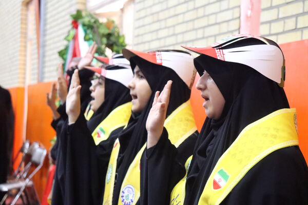 جشن نیکوکاری در مدرسه شهید حدادی تبریز