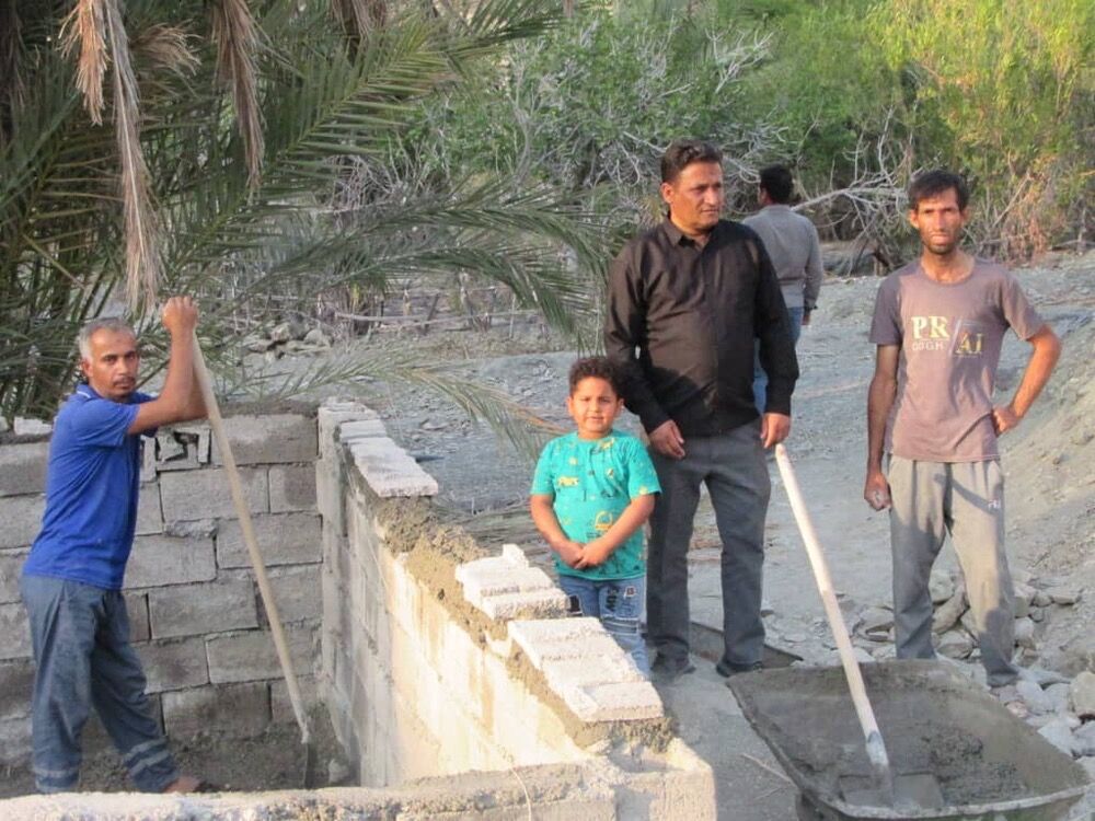 بازدید بخشدار گوهران از روستاهای رینن بزرگ و رینن کوچک