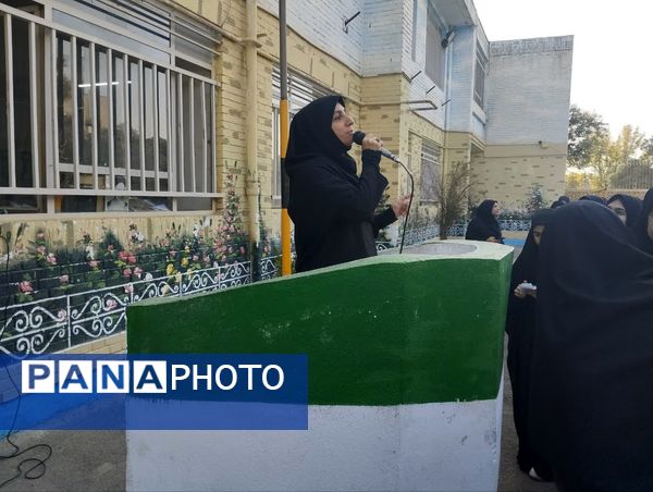 آیین بازگشایی مدارس در مدرسه ازرم مشهد 