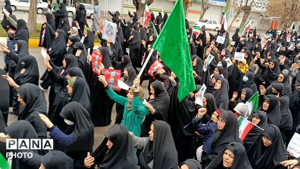 حضور پرشور مردم نورآباد دلفان در راهپیمایی روز جهانی قدس