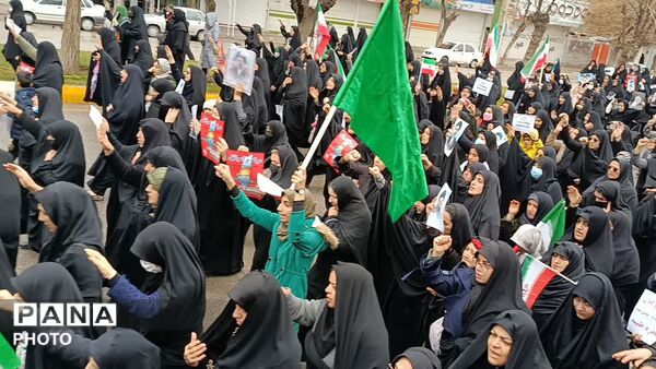 حضور پرشور مردم نورآباد دلفان در راهپیمایی روز جهانی قدس