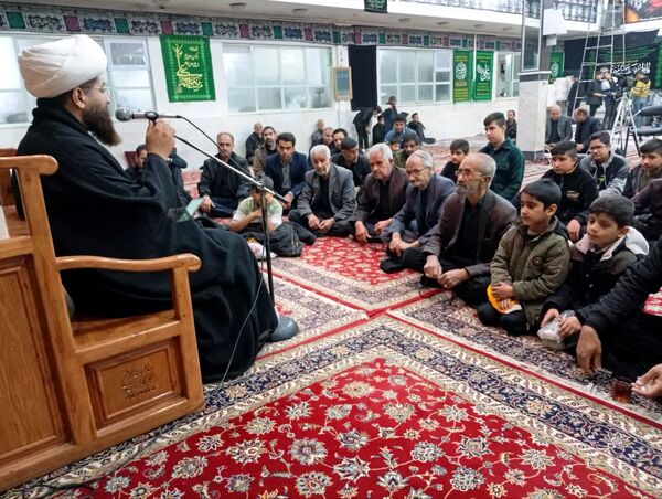 فاطمیه در تکیه حسینی فدافن شور جوانی  شعور دینی