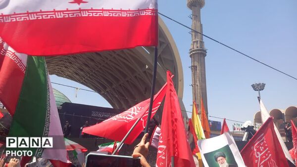 وداع با رهبر شهید در مصلای تهران