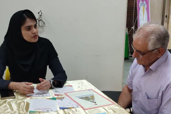 برگزاری پویش سلامت در فرهنگسرای بهشت؛ هدیه‌ای برای سالمندان