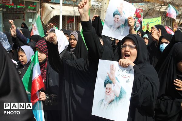 مردم فاروج باری دیگر در روز قدس حماسه آفریدند 