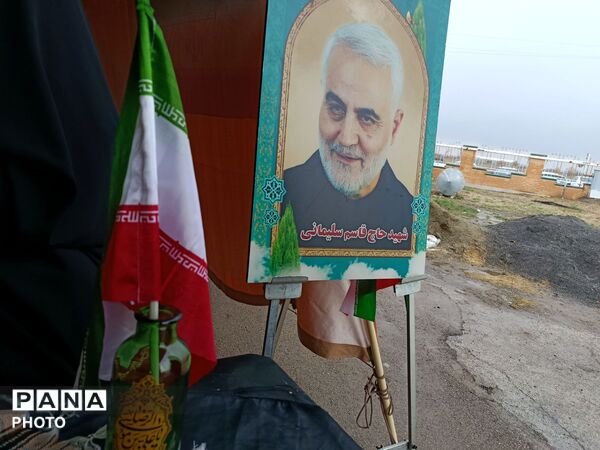  دانش‌آموزان و فرهنگیان بهار برای حمایت از فلسطین و کودکان‌میناب