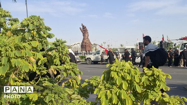 شکوه خون‌خواهی سیدالشهدا(ع) در مسیر پیاده روی اربعین