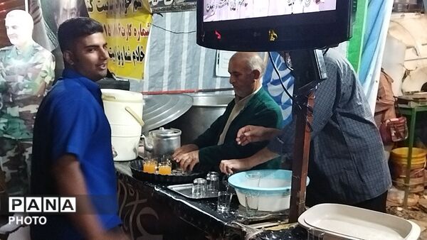 چایخانه امام زمان (عج) در هشتاد و هفتمین شب از اجتماعات مردمی نیشابور 