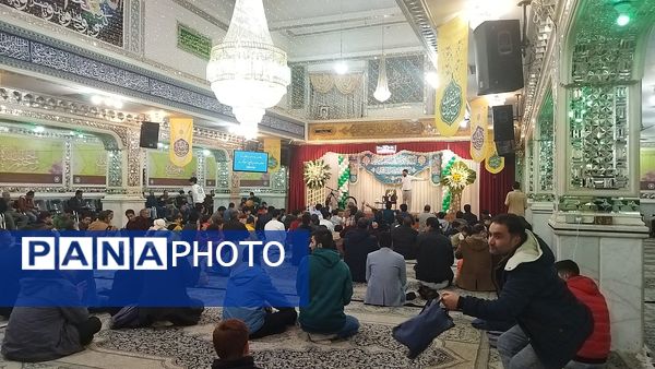 گذری بر مراسم میلاد حضرت مهدی (عج) در مهدیه نیشابور 