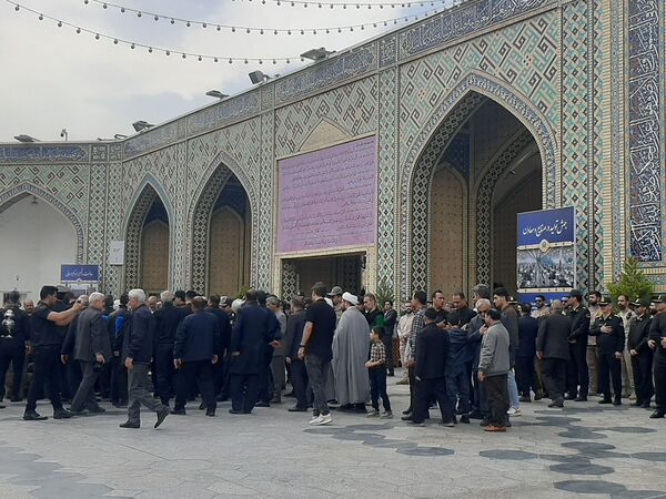 تشییع پیکر شهدای نیروی انتظامی مشهد مقدس