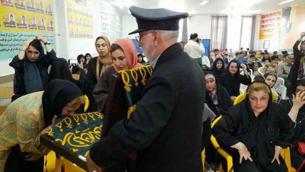 استقبال از کاروان زیر سایه خورشید در دبستان امام رضا(ع) نور