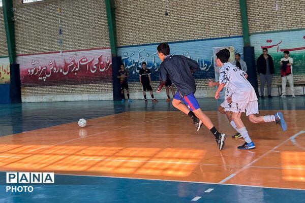 اختتامیه مسابقات فوتسال بین‌مدرسه‌ای پسران جام اقتدار ایران در پردیس