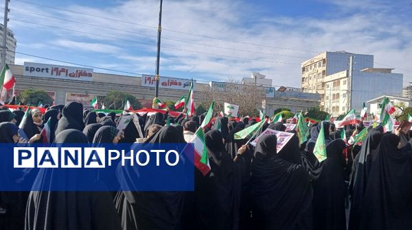 فریاد امت و راهپیمایی ۲۲ دی در شهرستان محمودآباد