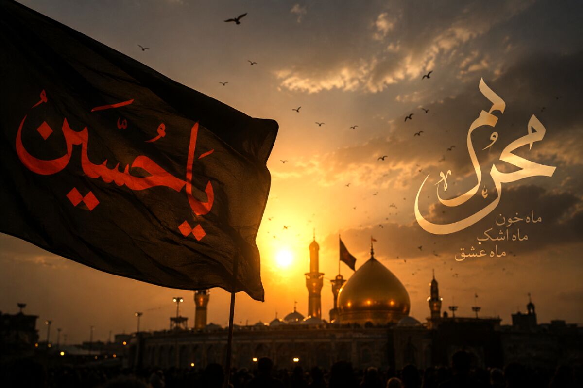 محرم آمد؛ ماهی که دل‌ها را به کربلا می‌برد و تاریخ را بیدار می‌کند