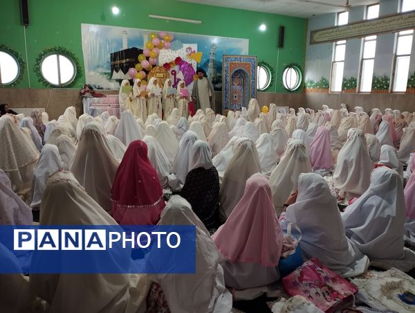 جشن عبادت و بندگی دانش‌آموزان دبستان پیامبر اعظم(ص) شهرستان ملارد 