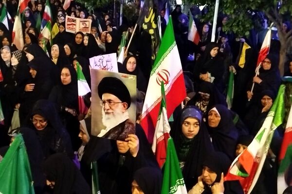 اجتماع پرخروش مردم نیشابور در حمایت از آرمان های انقلاب اسلامی