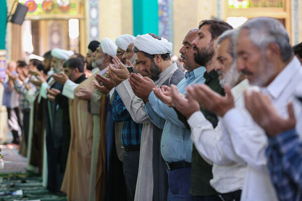 نماز عید قربان در مسجد مقدس جمکران